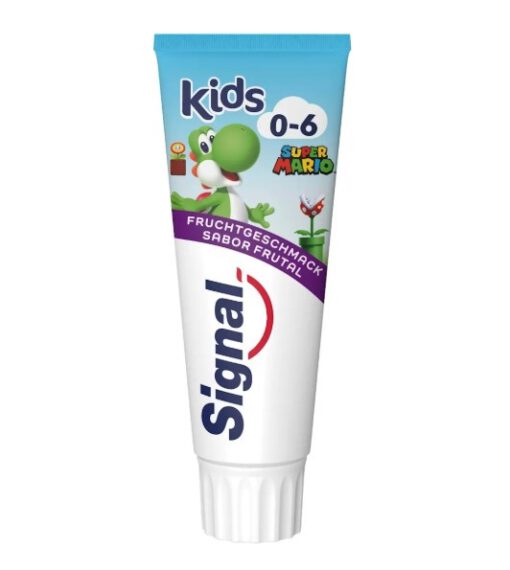Kem đánh răng trẻ em Signal cho trẻ từ 0-6 tuổi, 75ml