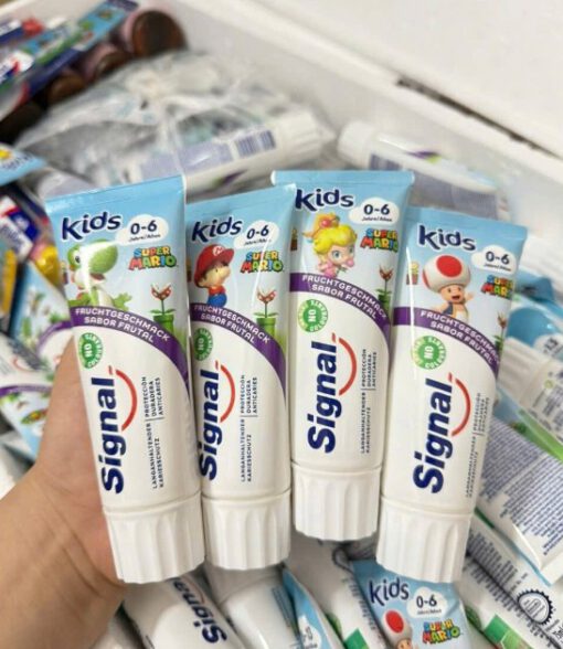Kem đánh răng trẻ em Signal cho trẻ từ 0-6 tuổi, 75ml