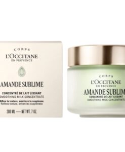 Kem dưỡng thể L'Occitane Amande Sublime Smoothing Milk Concentrate làm mềm và săn chắc da, 200ml