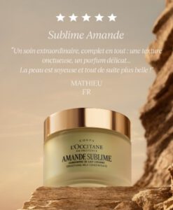 Kem dưỡng thể L'Occitane Amande Sublime Smoothing Milk Concentrate làm mềm và săn chắc da, 200ml