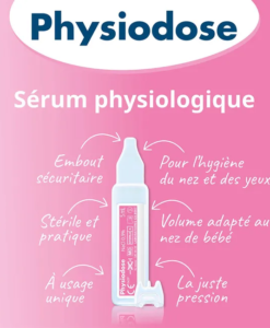 Nước muối sinh lý Physiodose hồng, 40x5ml