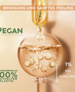 Nước tẩy trang Garnier Mizellen Sanftes Peeling 1% PHA + Glykolsäure, 400 ml