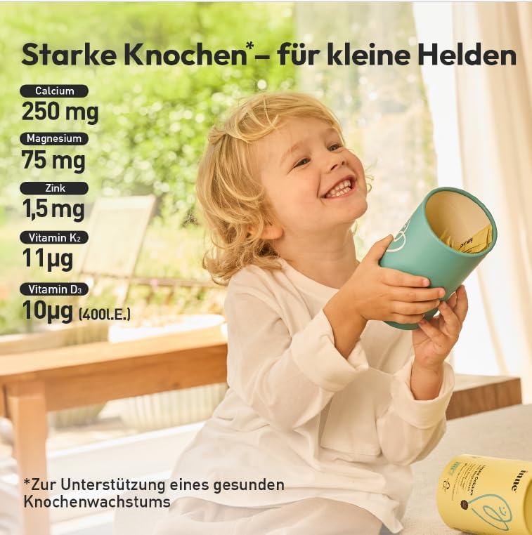 Siro inne Calcium mit Magnesium Flüssig tăng đề kháng, tăng chiều cao, 30 gói x 10 ml Siro inne Calcium mit Magnesium Flüssig tăng đề kháng, tăng chiều cao, 30 gói x 10 ml