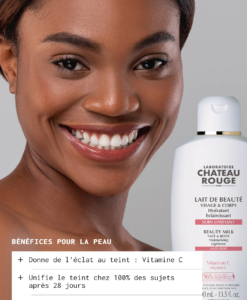 Sữa dưỡng thể Chateau Rouge Lait De Beaute làm sáng da, 400ml