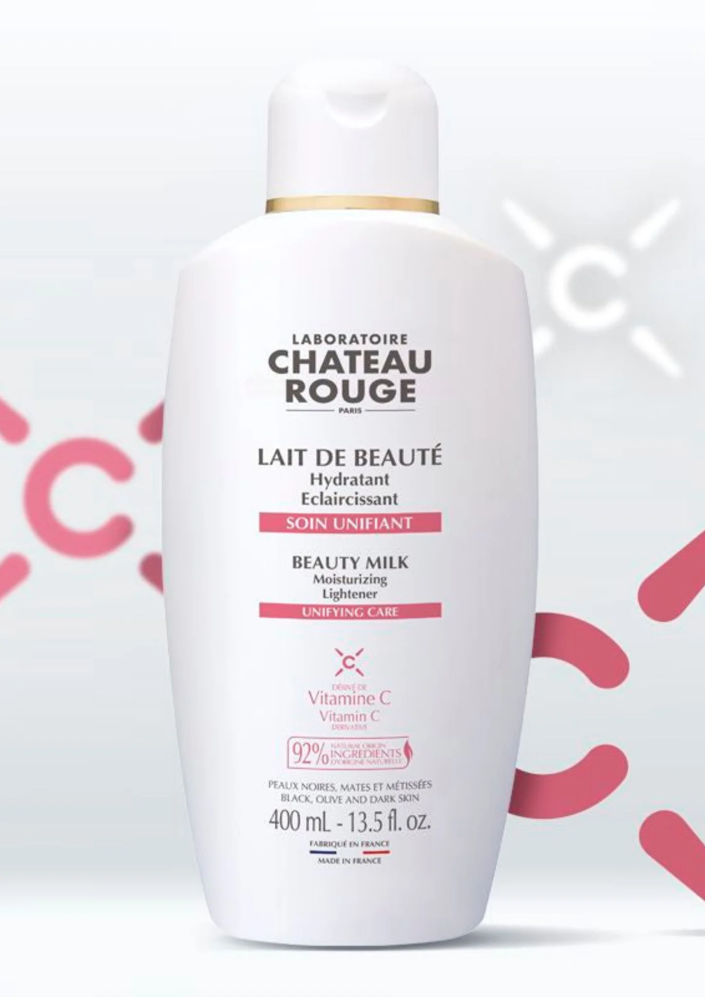 Sữa dưỡng thể Chateau Rouge Lait De Beaute làm sáng da, 400ml Sữa dưỡng thể Chateau Rouge Lait De Beaute làm sáng da, 400ml