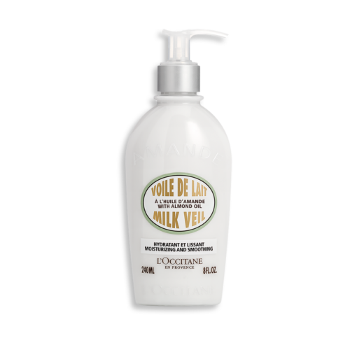 Sữa dưỡng thể L'Occitane Almond Milk Veil làm mềm và săn chắc da, 240ml