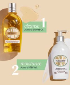 Sữa dưỡng thể L'Occitane Almond Milk Veil làm mềm và săn chắc da, 240ml