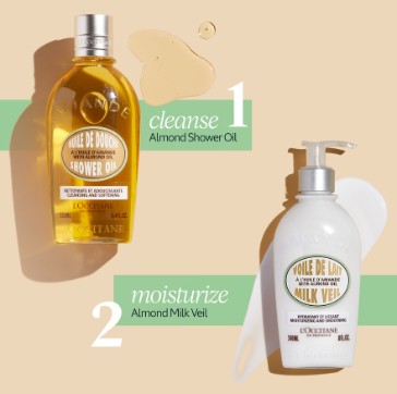 Sữa dưỡng thể L'Occitane Almond Milk Veil làm mềm và săn chắc da, 240ml Sữa dưỡng thể L'Occitane Almond Milk Veil làm mềm và săn chắc da, 240ml