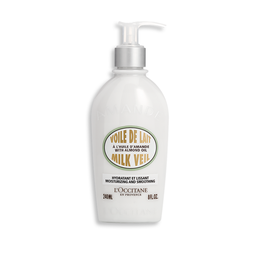 Sữa dưỡng thể L'Occitane Almond Milk Veil làm mềm và săn chắc da, 240ml Sữa dưỡng thể L'Occitane Almond Milk Veil làm mềm và săn chắc da, 240ml