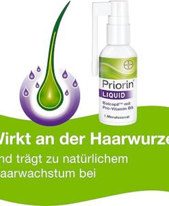 Tinh chất Priorin Liquid xịt chân tóc, ngăn rụng tóc, kích thích mọc tóc, 50ml