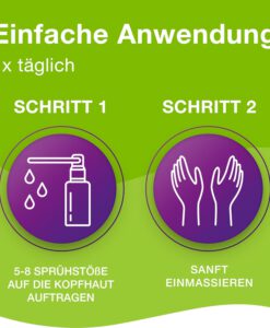 Tinh chất Priorin Liquid xịt chân tóc, ngăn rụng tóc, kích thích mọc tóc, 50ml