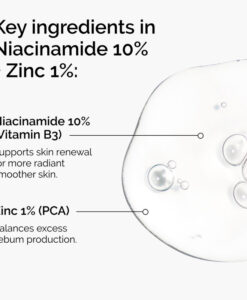 Tinh chất trị mụn The Ordinary Niacinamide 10% + Zinc 1%, 30ml