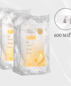 Bông tẩy trang Tetra Le Soin à L'etat Pur coton 5x5cm, 600 miếng