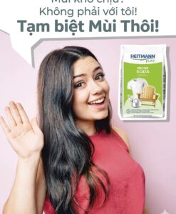 Bột tẩy đa năng HEITMANN pure Reine Soda, 500g