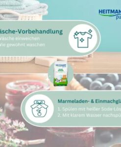 Bột tẩy đa năng HEITMANN pure Reine Soda, 500g