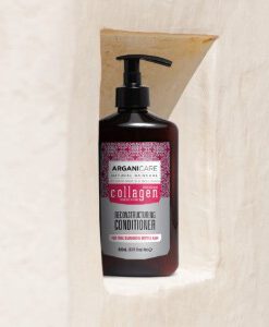 Cặp gội xả ARGANICARE Collagen phục hồi tóc hư tổn, làm phồng tóc, 2x400ml