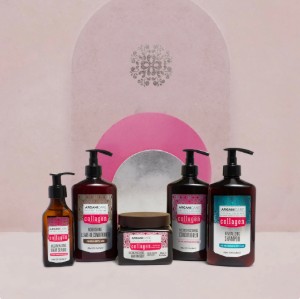 Cặp gội xả ARGANICARE Collagen phục hồi tóc hư tổn, làm phồng tóc, 2x400ml Cặp gội xả ARGANICARE Collagen phục hồi tóc hư tổn, làm phồng tóc, 2x400ml