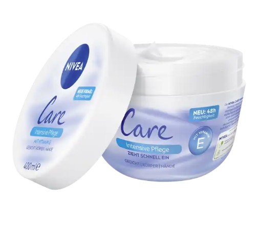Kem dưỡng ẩm Nivea Care Intensive Pflege chống khô da nứt nẻ, 400ml Kem dưỡng ẩm Nivea Care Intensive Pflege chống khô da nứt nẻ, 400ml