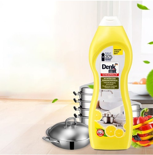 Kem tẩy đa năng Denkmit Scheuermilch tẩy inox, 750ml Kem tẩy đa năng Denkmit Scheuermilch tẩy inox, 750ml