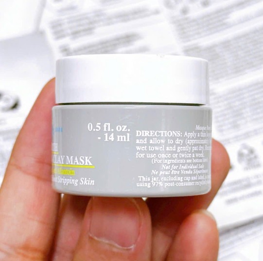 Mặt nạ đất sét Kiehl's Rare Earth Pore-Minimizing Clay Mask trị mụn, 14ml Mặt nạ đất sét Kiehl's Rare Earth Pore-Minimizing Clay Mask trị mụn, 14ml