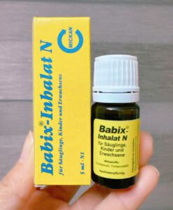 Tinh dầu Babix Inhalat N - ngừa cảm cúm, thông mũi, tiêu đờm, tăng đề kháng, 5 ml