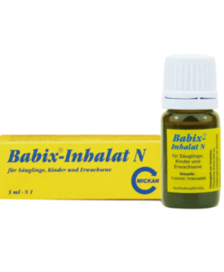 Tinh dầu Babix Inhalat N - ngừa cảm cúm, thông mũi, tiêu đờm, tăng đề kháng, 5 ml