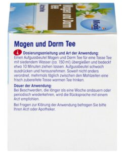 Trà thảo dược Mivolis Magen & Darm Tee hỗ trợ tiêu hóa, 12 gói