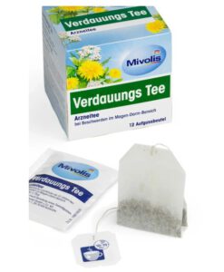 Trà thảo dược Mivolis Verdauungs Tee hỗ trợ tiêu hóa, 12 gói