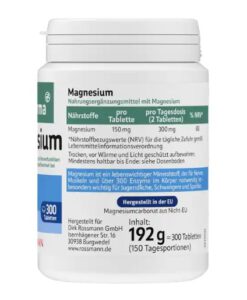 Viên uống bổ sung magie altapharma Magnesium, 300 viên