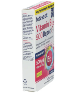 Viên uống tetesept Vitamin B12 500 Depot, 30 viên