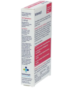 Viên uống tetesept Vitamin B12 500 Depot, 30 viên