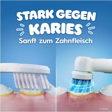 Bàn chải điện trẻ em Oral-B Vitality PRO Kinder Frozen cho bé gái, 1 chiếc Bàn chải điện trẻ em Oral-B Vitality PRO Kinder Frozen cho bé gái, 1 chiếc