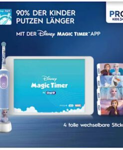 Bàn chải điện trẻ em Oral-B Vitality PRO Kinder Frozen cho bé gái, 1 chiếc