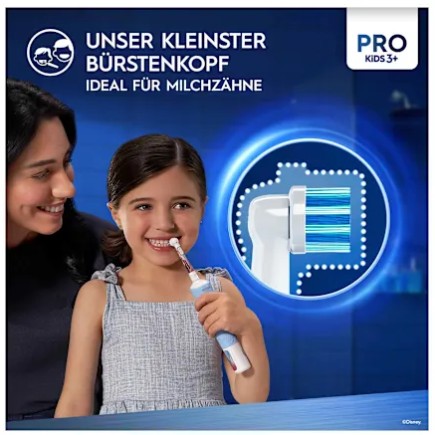Bàn chải điện trẻ em Oral-B Vitality PRO Kinder Frozen cho bé gái, 1 chiếc Bàn chải điện trẻ em Oral-B Vitality PRO Kinder Frozen cho bé gái, 1 chiếc