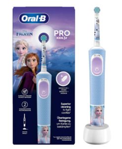 Bàn chải điện trẻ em Oral-B Vitality PRO Kinder Frozen cho bé gái, 1 chiếc