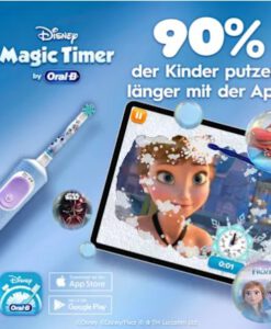 Bàn chải điện trẻ em Oral-B Vitality PRO Kinder Frozen cho bé gái, 1 chiếc