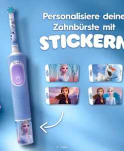 Bàn chải điện trẻ em Oral-B Vitality PRO Kinder Frozen cho bé gái, 1 chiếc