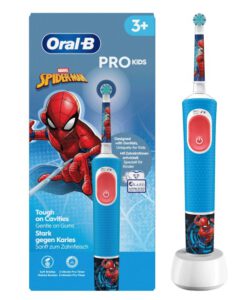 Bàn chải điện trẻ em Oral-B Vitality PRO Kinder Spiderman cho bé trai, 1 chiếc