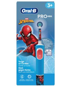 Bàn chải điện trẻ em Oral-B Vitality PRO Kinder Spiderman cho bé trai, 1 chiếc