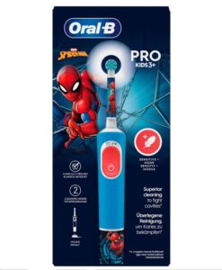 Bàn chải điện trẻ em Oral-B Vitality PRO Kinder Spiderman cho bé trai, 1 chiếc