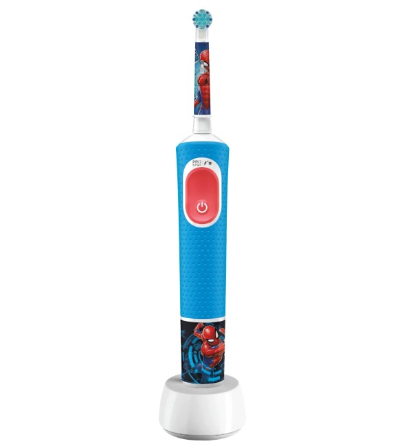 Bàn chải điện trẻ em Oral-B Vitality PRO Kinder Spiderman cho bé trai, 1 chiếc Bàn chải điện trẻ em Oral-B Vitality PRO Kinder Spiderman cho bé trai, 1 chiếc