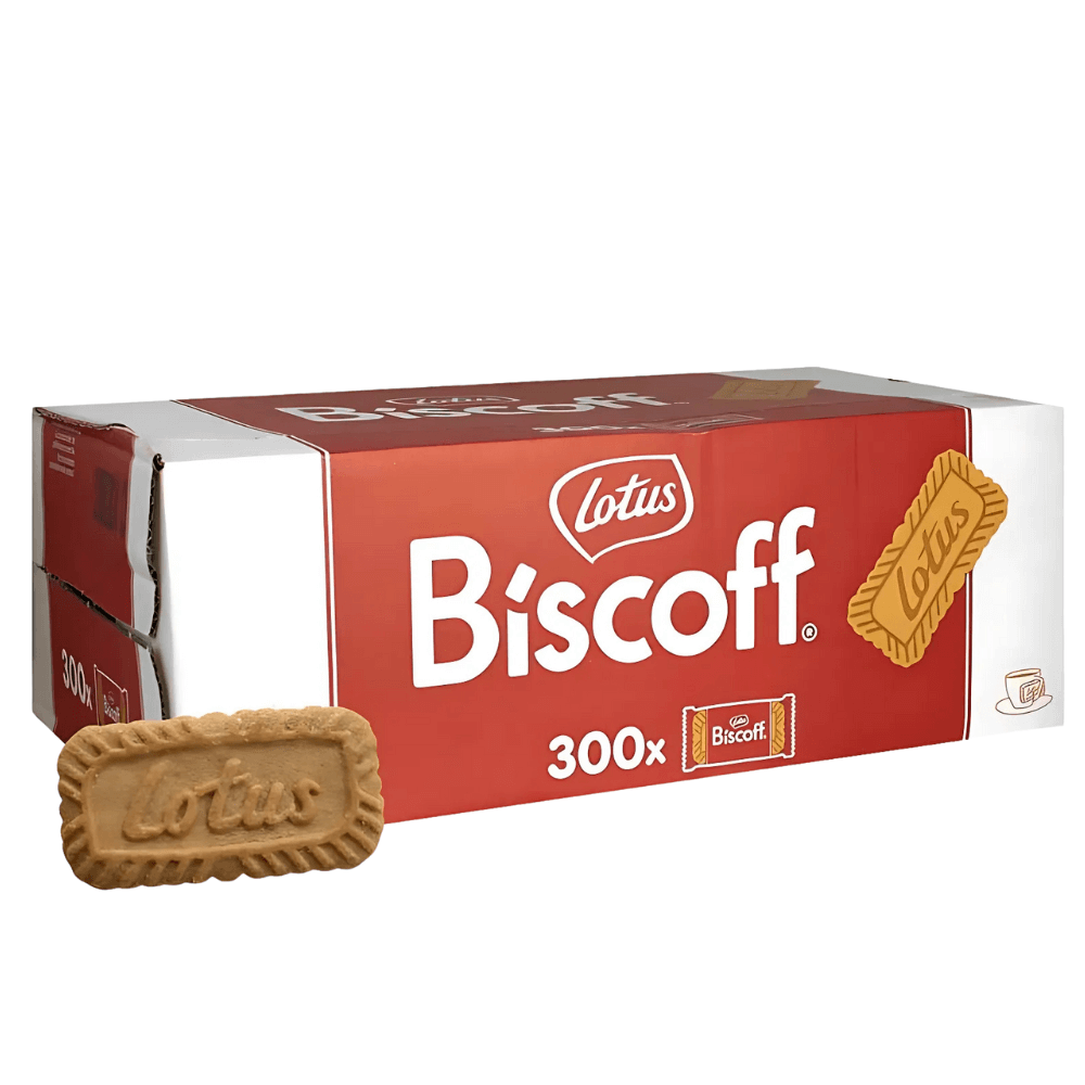 Bánh quy caramen Lotus Biscoff, 1875g x 300 chiếc Bánh quy caramen Lotus Biscoff, 1875g x 300 chiếc
