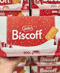 Bánh quy caramen Lotus Biscoff, 1875g x 300 chiếc