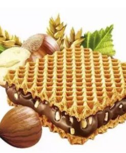 Bánh xốp Hanuta Minis nhân socola và hạt phỉ, 200g