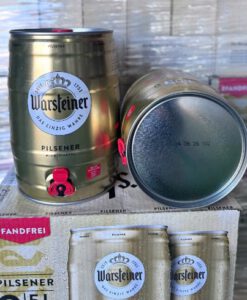 Bia Warsteiner Premium Pilsener thùng 5 lít có vòi, 1 thùng