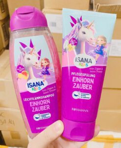 Cặp gội xả ISANA Kids Einhorn Zauber trẻ em, 1 cặp