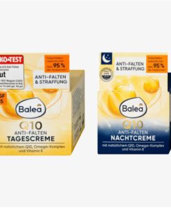 Bộ kem dưỡng da Balea Q10 Anti-Falten ngày đêm chống lão hóa giảm nếp nhăn, 2x50ml