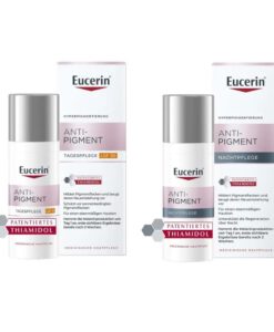Bộ kem dưỡng da Eucerin Anti-Pigment ngày đêm, mờ thâm nám, sáng mịn da, 2x50ml