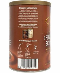 Bột socola KRÜGER Finest Selection Feine Schokolade, 300g