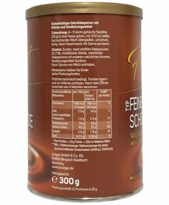 Bột socola KRÜGER Finest Selection Feine Schokolade, 300g